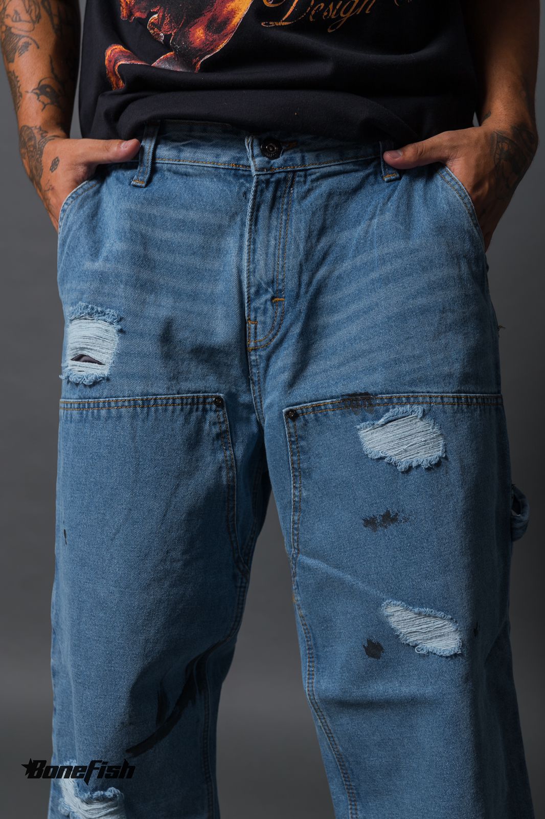PANTALON CARPINTERO C/DESTRUCCION