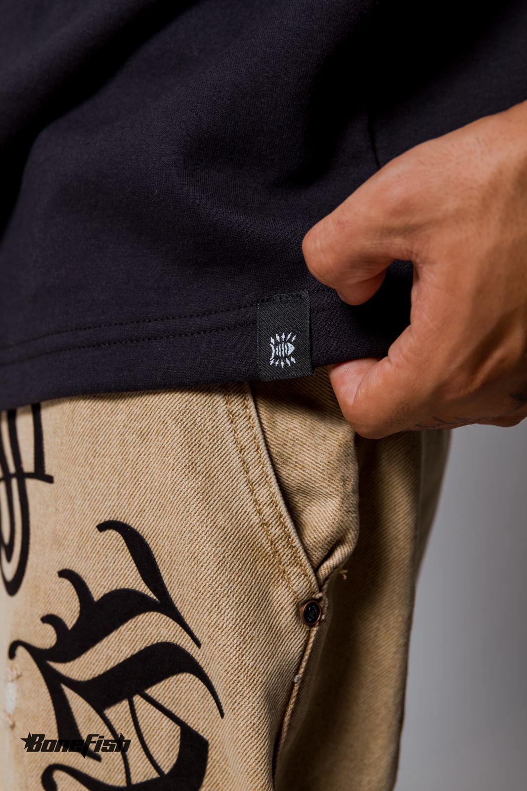 PLAYERA CLUB NEGRO