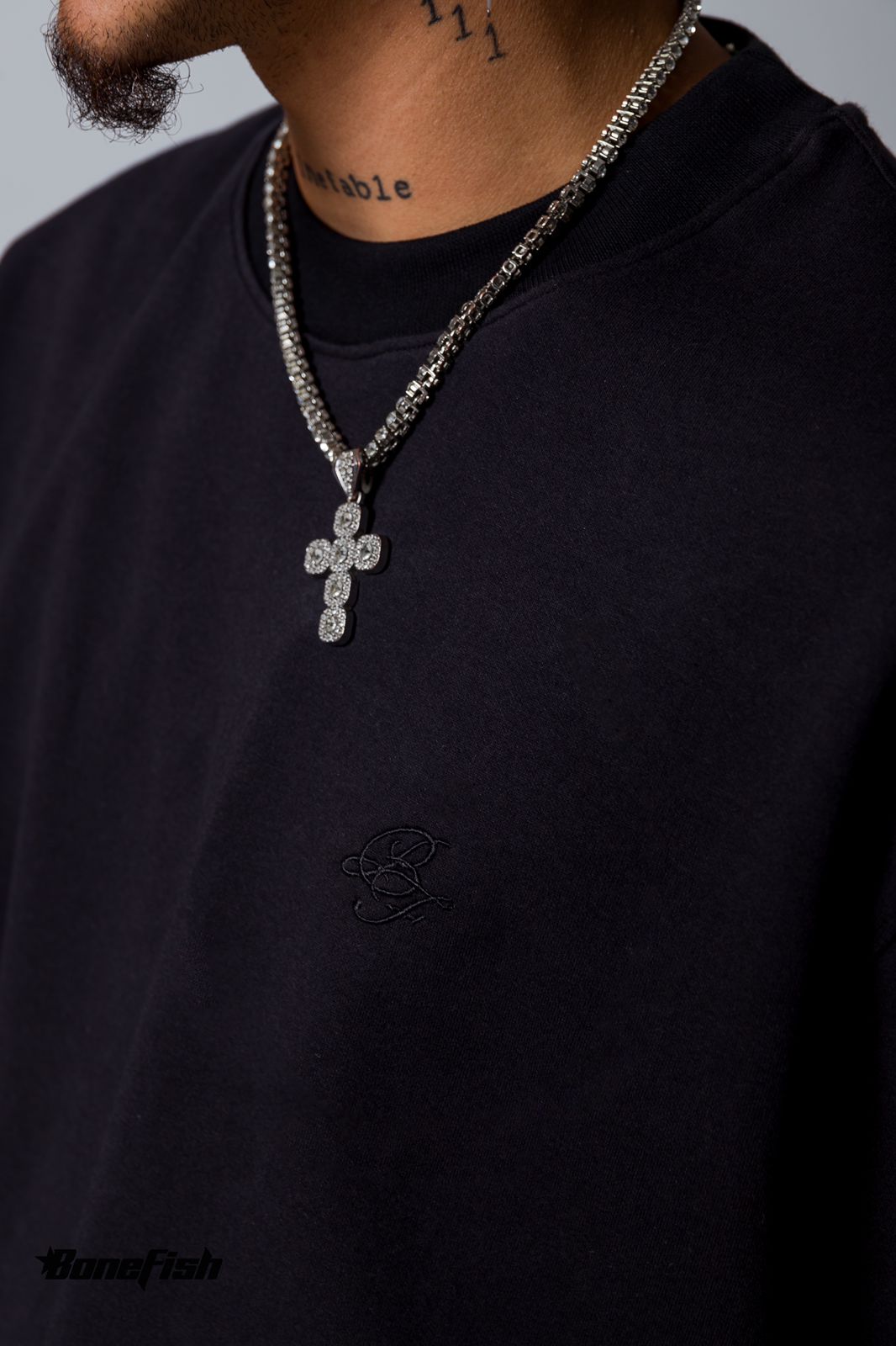 PLAYERA CLUB NEGRO