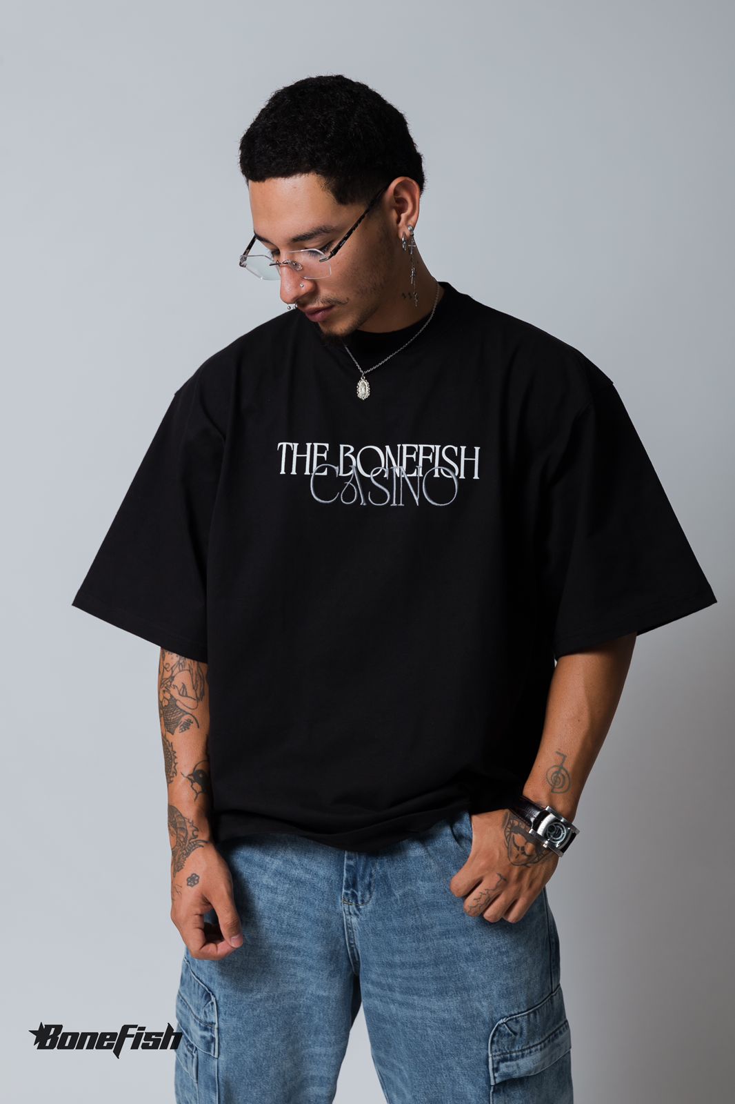 PLAYERA CASINO BLK