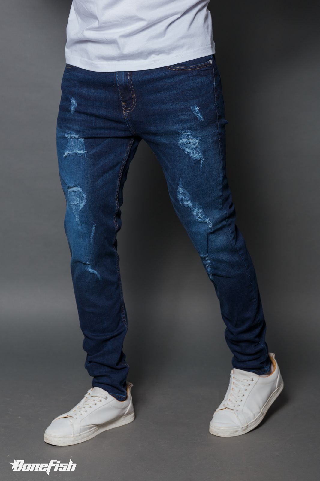 PANTALON SKINNY DARCK DESTRUCCION