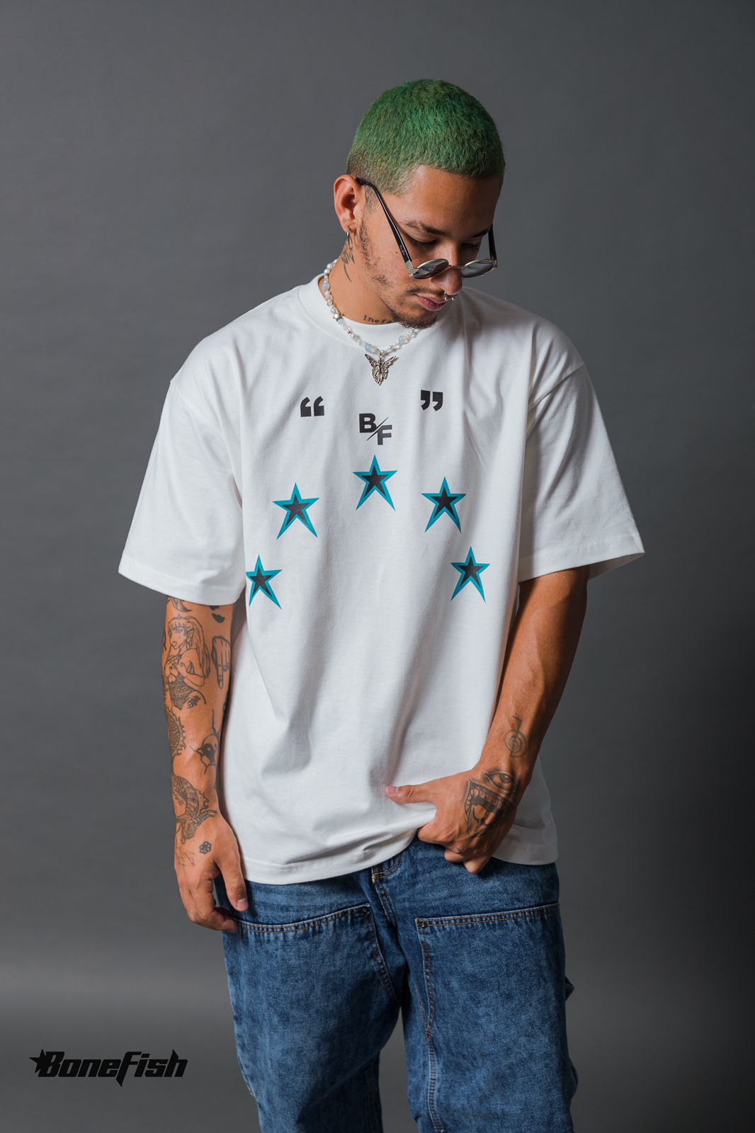 PLAYERA MONACO WHT