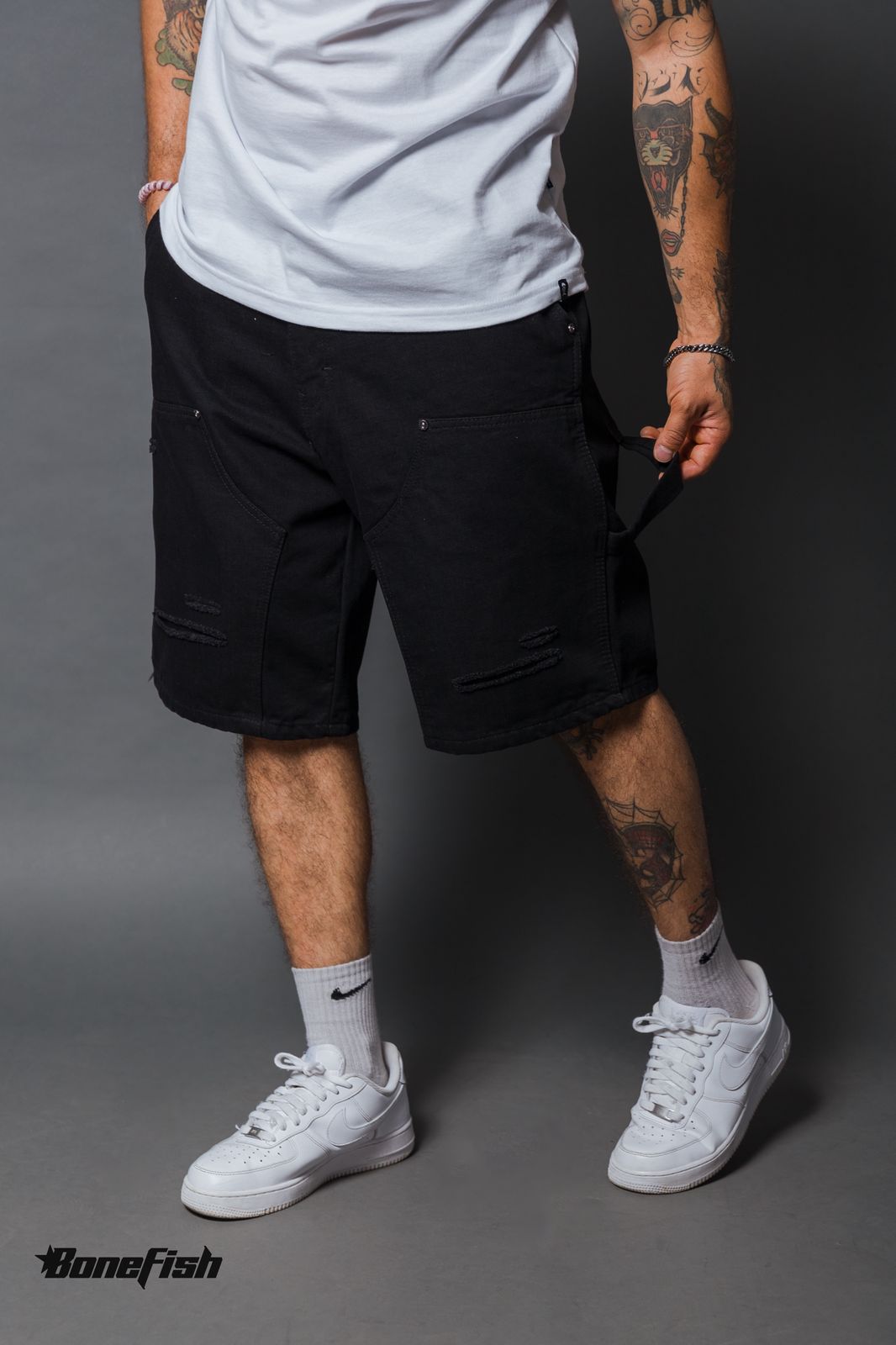 BERMUDA CORTE BAGGY