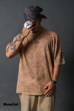 PLAYERA ACID WASH TERRACOTA