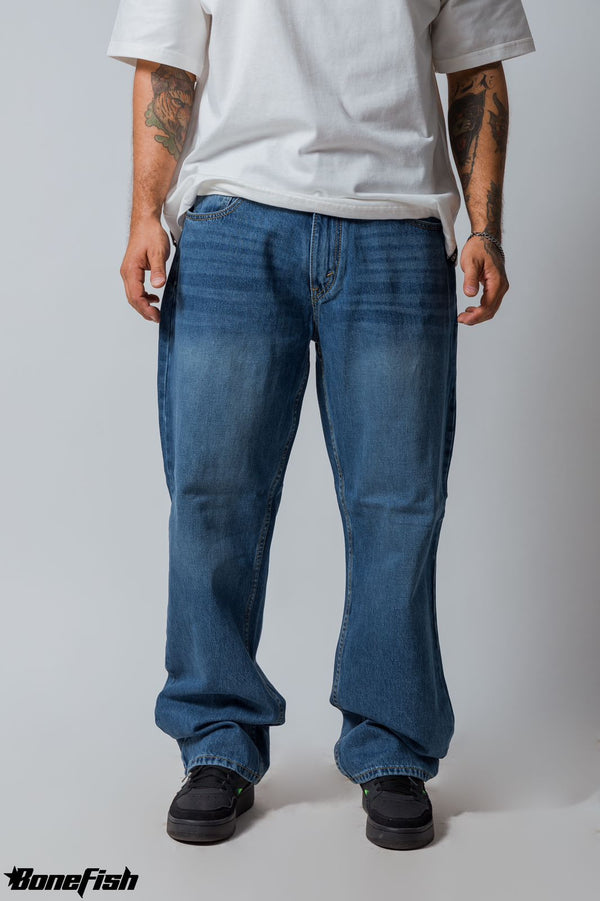 PANTALON CORTE BAGGY DOBLE STONE