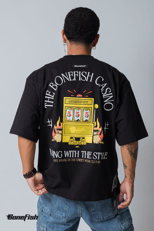 PLAYERA  CASINO BLK