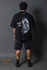 PLAYERA FACE SILVER
