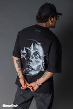 PLAYERA FACE SILVER