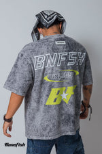 PLAYERA  ACID WASH RACE
