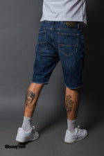 BERMUDA SLIM CON PARCHE Y DESTRUCCION