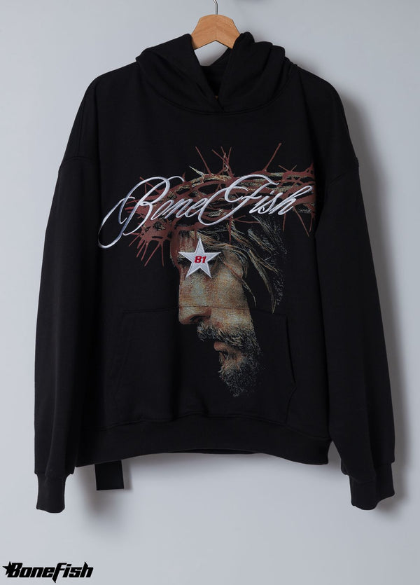 HOODIE KING OF KING BLK