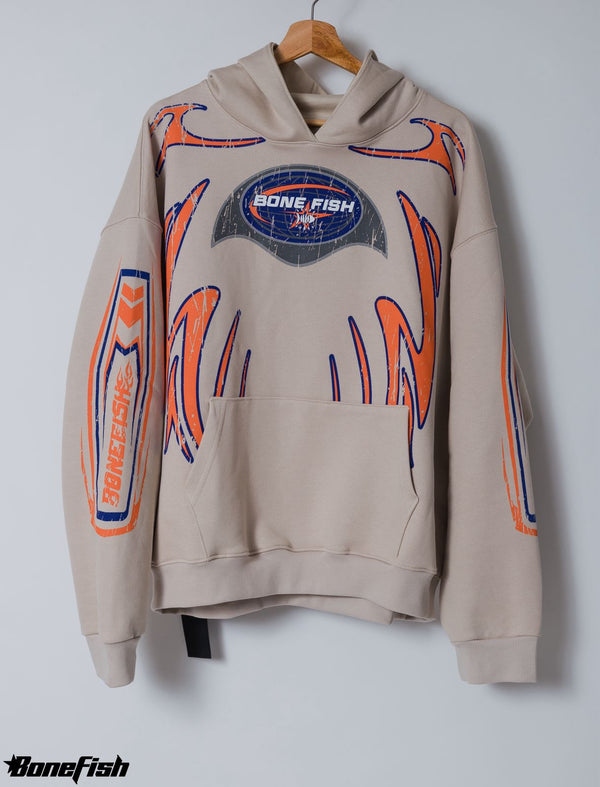 HOODIE RACING ORANGE