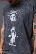 PLAYERA  RESAQUE ACID WASH