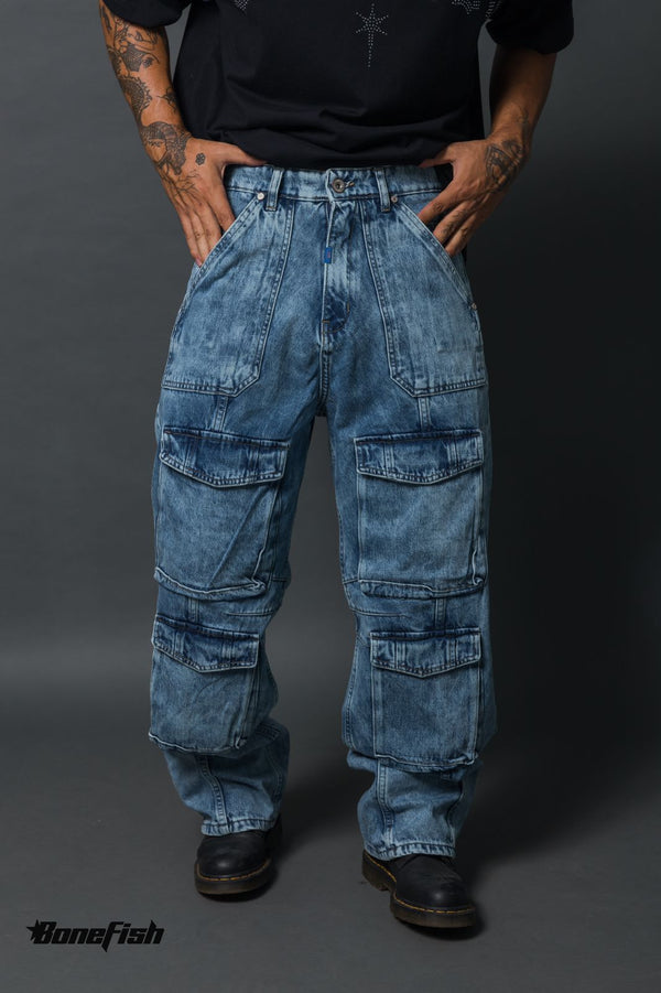 PANTALON CARGO GOLDEN BLENCH
