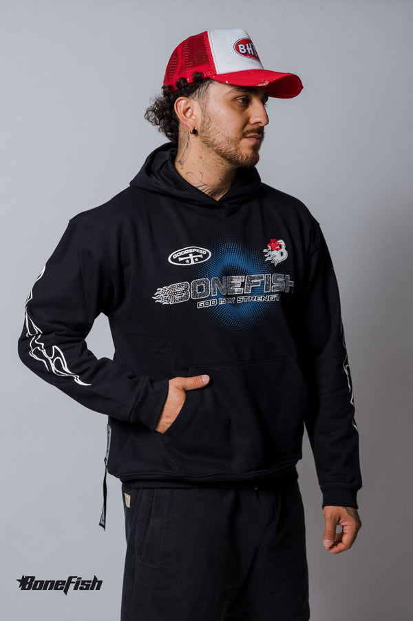 HOODIE B STAR FLAMES