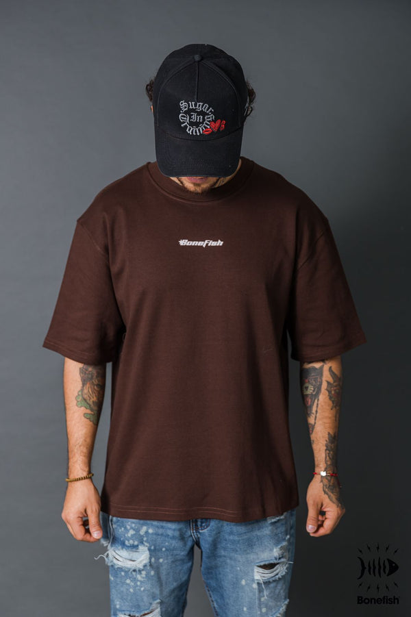 PLAYERA BONE BROWN