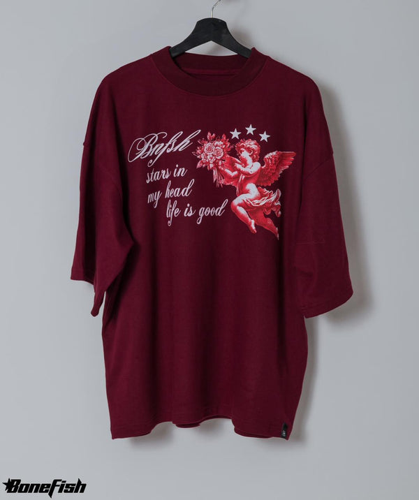 PLAYERA DARK RED ANGEL